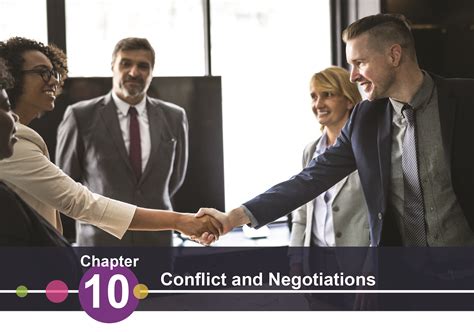 Conflict in negotiation - Here are four conflict negotiation strategies for resolving values-based disputes: Consider interests and values separately: Separate the person from the problem and engage issues individually at the negotiation table. Determine what worth your counterpart attaches to her positions and bargain accordingly.